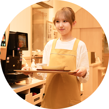 落ち着いた店内の様子